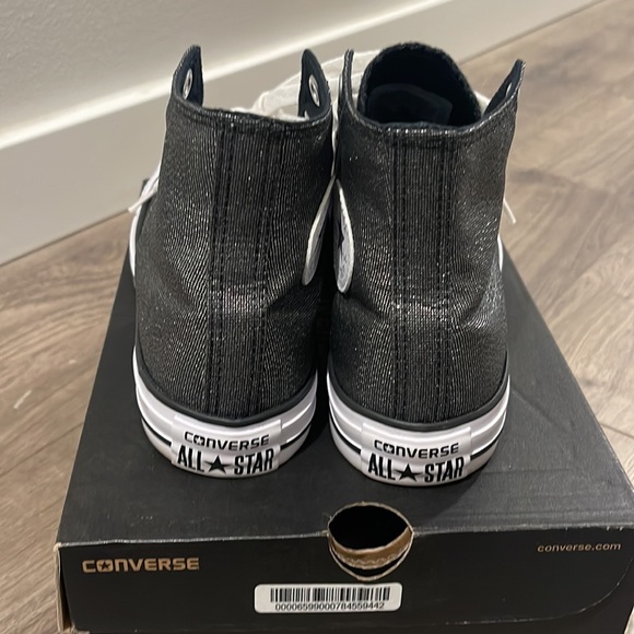 Shimmer Converse High Tops - Picture 5 of 5